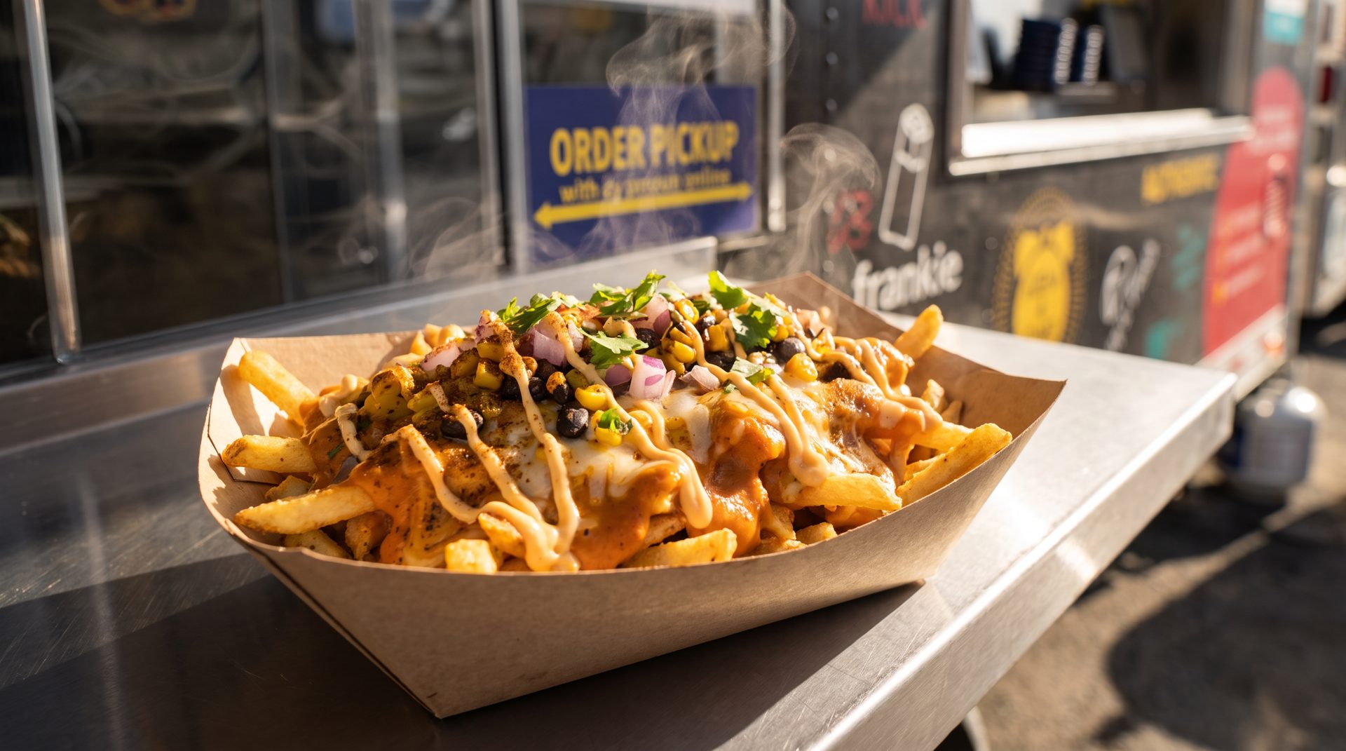 Food truck energy, bold fusion flavors