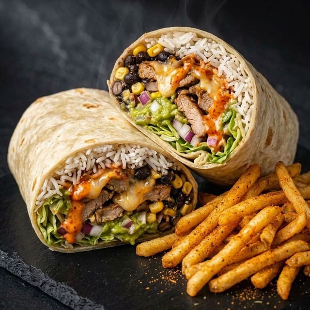 Fusion Burrito.