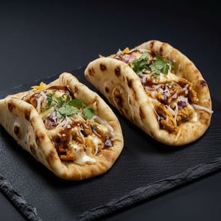 Mini Naan Tacos