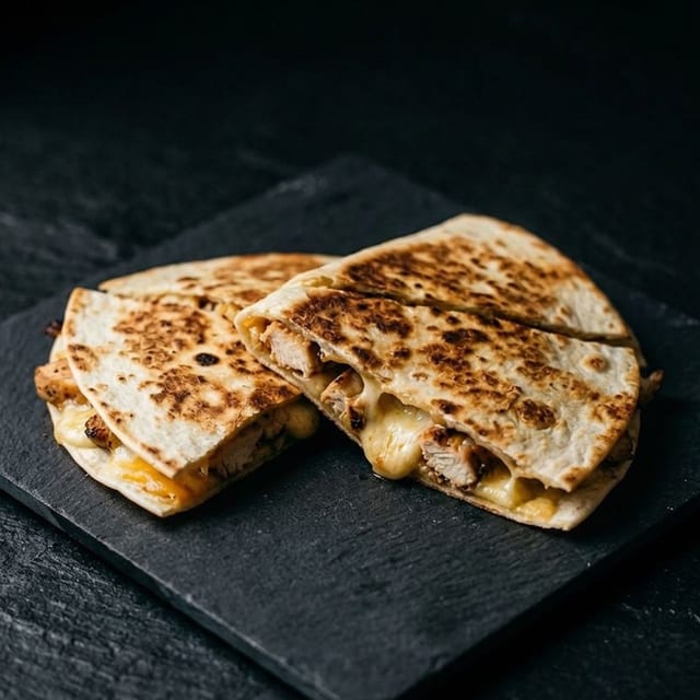 Chicken Quesadilla.