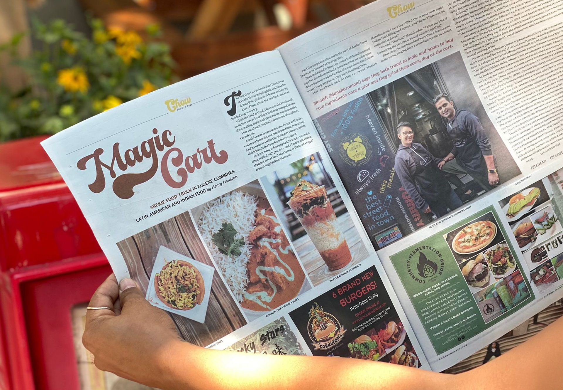 Eugene Weekly called us a magic cart